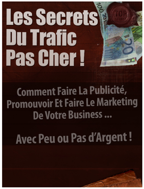 Les Secrets Du Trafic Pas Cher !